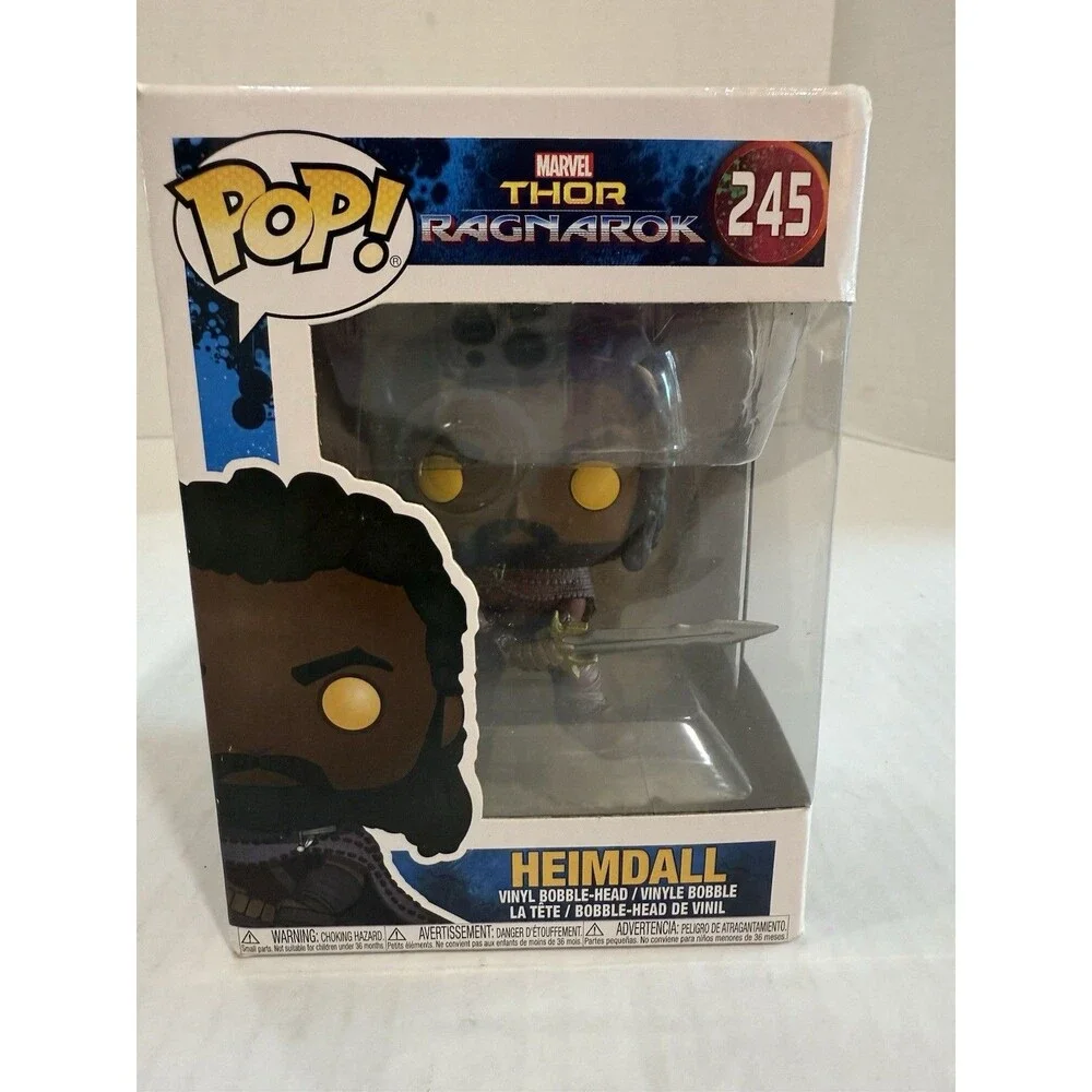 Funko Pop Marvel Heimdall 245 Thor Ragnarok Vinyl Figure New‎ Collectible